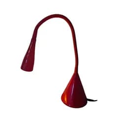 Luminária De Mesa Led Articulável Leitura Veneza G20 3000k Vermelho
