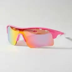 KIT Óculos de Sol Esporte Ciclismo Corrida Treino Crossfit UV400 Lentes Coloridas Armação Borracha Unissex Leve Conforto