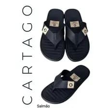 Chinelo Masculino Sandália Power Borracha Antiderrapante Tiras Reforçadas