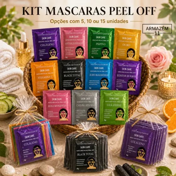 Máscara Facial Peel Off YoyoMaquiAmor: SkinCare de Estrela