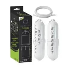Refil Filtro Água Sana Compativel Soft Everest + 02 Mts Mangueira 02 E 01