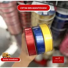 Fita de Cetim N5 50m  Irmãos Mantovani Fita para Artesanato
