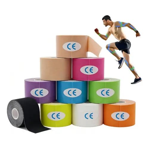 Fita Kinesiology Tape Bandagem Adesiva Muscular Kinesio