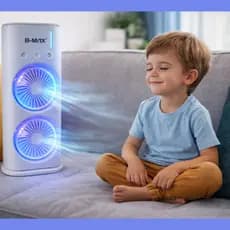 Ventilador Climatizador Portátil 2 em 1 - Ar-Condicionado Mini