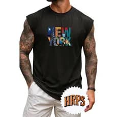 regata oversized masculino regata machão 100% algodão estilo de rua streetwear