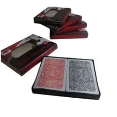 Kit 2 Baralhos Plásticos Resistentes para Jogos- Impermeável e Durável
