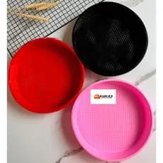 Forma de Bolo Silicone Redonda Assadeira Antiaderente Pão Torta Sobremesa para Cozinhar