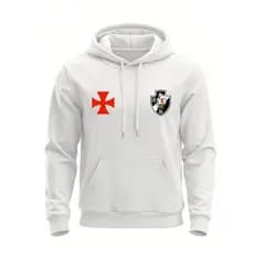 Blusa De Frio Moletom Jaqueta Casaco Agasalho Time Futebol Vasco da Gama Adulto Unissex