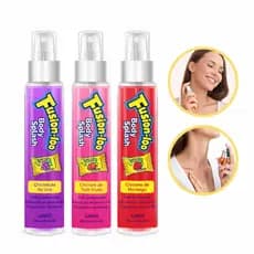 Body Splash com Cheirinho de Chiclete - Morango - Uva - Tutti Fruitti