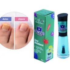 Base fungo Micose Melaleuca tratamento Micose Unha Pé Mão Manicure Kit The Fusion 8ml