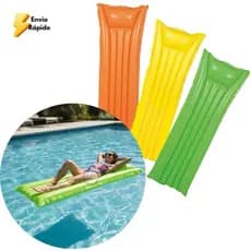 Boia Colchão Inflável Solteiro Colchão Relaxar Colchão Flutuar Colchão Adultos e Jovens Colchão Piscina Colchão Praia