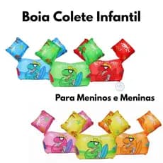 Boia Colete Infantil Boia para Nadar Boia para Crianças Boia para Praia Boia para Piscina Boia para Lazer
