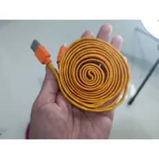 Cabo iphone ligthning   Usb 2 metros nylon resistente .