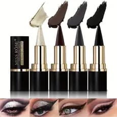 Delineador Em Gel , Lápis De Olhos À Prova D'água Fosco De Secagem Rápida Para Mulheres , Meninas , Festa Diária , Maqui