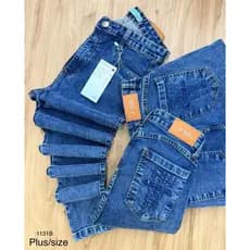 Calça jeans feminina  plus size sal e pimenta