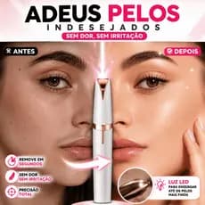 Caneta Depiladora Premium | Remoção Precisa e Indolor | Ideal para Sobrancelhas e Rosto