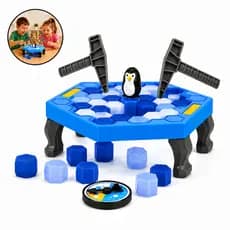 Jogo Pinguim Quebra Gelo Infantil Grande Brinquedo Educativo Interativo Mesa Diversão Família Crianças