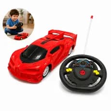Carro Controle Remoto Road Master Vermelho Alta Velocidade Brinquedo Infantil Alta Performance Presente