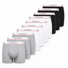 Kit 10 Cuecas Boxer Infantil Box Algodão Conforto Menino Juvenil