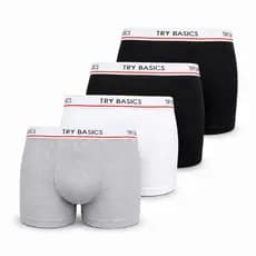 Kit 4 Cuecas Boxer Infantil Box Algodão Menino Juvenil Cotton Conforto Promoção