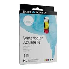 Aquarela Daler Rowney Simply 12ml set 6 cores