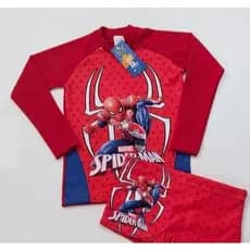Kit Blusa Térmica Infantil + Sunga Moda Praia e Piscina Proteção Solar Homem Aranha