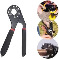 Chave hexagonal ajustável universal, ferramenta multifuncional para parafusos e porcas, antiderrapante