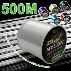 Golaluz Linha De Pesca Super Forte 500m Japão Em Durável Nylon Monofilamento 2-35LB