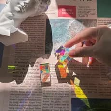 BK7 Cubo De Prisma Mágico Suncatcher Prisma Triangular Óptico Luz e Arco-Íris Presentes