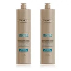 Kit 2 Shampoo Lowell Extrato De Mirtilo Litro