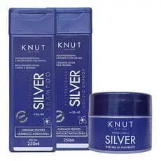 Kit Silver Knut. Shampoo Condicionador E Máscara