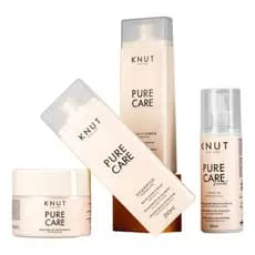 Knut Pure Care Kit Shampoo + Condicion + Máscara + Leave-in