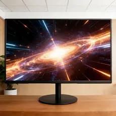 Monitor LED 22 Polegadas HD,  HDMI VGA  Flicker-Free, Suporte VESA 75x75, Para Escritório e Casa
