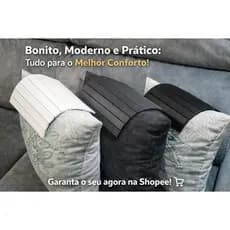 Mesa para Braço de Sofá Flexível Porta Copo Controle Remoto Organizador Sofá Moderno