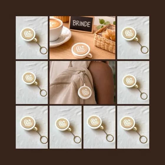 10 Chaveiro Clicável Anti Estresse – Fidget Click Relaxante, Portátil para Ansiedade e Foco