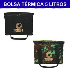 Bolsa Térmica 5 Litros Não Vaza Preta ou Camuflada Academia Marmita Bolo Bolsa Termica