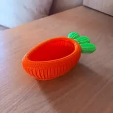 Cestinho de Páscoa Cenoura para Chocolates e Bombons | Enfeite + Porta Doces | Mesa e Decoração