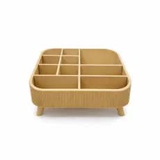 Organizador de Maquiagem  Porta Maquiagem para Penteadeira e Banheiro  Design Minimalista