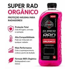 Aditivo Radiador Orgânico Rosa 1L Concentrado Gitanes