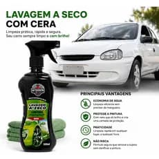 LAVAGEM A SECO COM CERA * SPRAY *