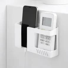 Suporte de Parede para Celular e Controle Remoto – Organizador Multifuncional