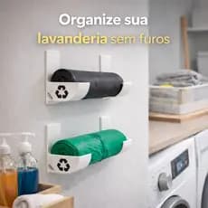 Suporte para Sacos Lixo Plásticos e Sacolas - Design Elegante e Prático