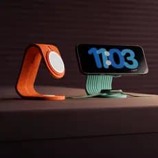 Suporte Para Carregador Original Apple 3 em 1 Magnético Sem Fio (iPhone, Apple Watch e AirPods)