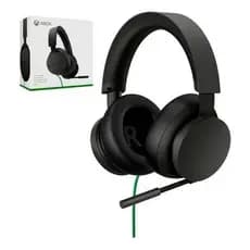 Headset Com Fio Xbox - Microsoft Cor Preto (Xbox One, Xbox Series X, Xbox Series S)