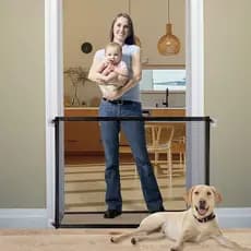 ✨Cerca Para Cães e Gatos Tela de Proteção para Portas Removível -  Premium Pet