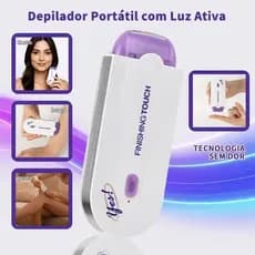 Depilador  Feminino Recarregável Removedor de Pelos - Sem Dor - Portátil