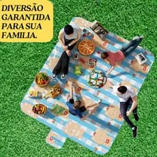 Bolsa Tapete De Piquenique Portátil - Resistente e Impermeável