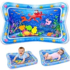 Tapete Infantil Bebê Inflável com Água para Atividades Sensorial Almofada Tummy Time Menino e Menina