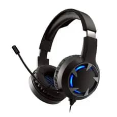 Fone Gamer RGB Para Pc Gamer Com Microfone Cabo Usb E Led Para Jogos e Conversas Online