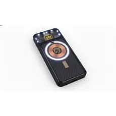 Power Bank Turbo Hmaston 10000mAh Carregador Portátil De Carregamento Rapido Com Indicadores de Led